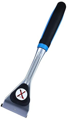 Carbide Paint Scraper with 65mm Double-Edged Tungsten Carbide Blades Soft Grip Wood Scraper for Removing Paint Glue Grout Varnish Replace Bahco 665 Scraper T-Class 91809