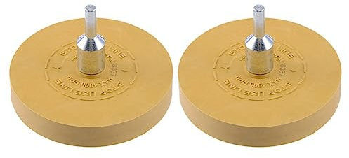 BOLAXHCA 2X Auto Aufkleber Entferner Pneumatischer Gummi Entferner Rad Film Entfernung Radier Gummi Schaber Platte Lackreiniger Polier Werkzeug