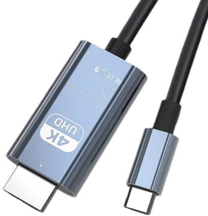 Adattatore da USB C a HDTV, convertitore di tipo C a HDTV,4K60Hz USB C a Adattatore HDTV | Connettore del proiettore, cavo convertitore di telefoni cellulari, forniture TV per il monitor telefonico