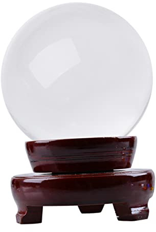 HOOTNEE Palla con Base Fotografica per Meditazione e Feng Shui per Decorazioni Creativi e Domestici