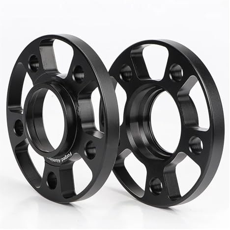 Spurverbreiterung Distanzscheiben Set Für A4 Für A5 Für A6 Für A7 Für A8 Für Q7 S4 Universal 2 Stück PCD 5x112 Anzug M14x1.5 Spurverbreiterungen Adapter(2PCS 12mm)