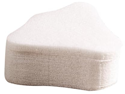 HOMSFOU Einweg Nasenpflegepads aus Pflanzlichem Material Dünnes Nasenmaskenpapier für Frauen Absorbierende Hautpflege Pflaster Kompakt für Reisen 80 Stück