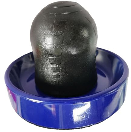 Ysyqkn Accessorio per Air Hockey Pusher, Gioco da Tavolo, Mini Scivolo Veloce, Maniglia Ergonomica, Materiale PP, Adatto a Bambini E Adulti, per Il, Blu