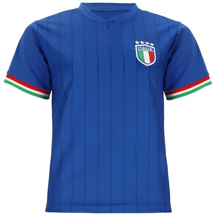 Blackshirt Company Italien Trikot Fußball WM EM Fan Trikot Blau Größe M
