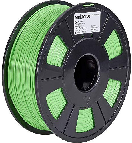 Renkforce RF-4511198 Filament PLA 1.75mm 1000g Grün 1St.
