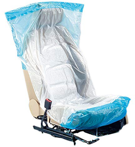 Schonbezüge Autositz Werkstatt Optifit Horn & Bauer 79x137 cm 500 Stück auf Rolle, Sitzbezüge für Auto Schutzbezug