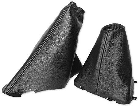 Gear Handbrake Gaiter Compatible with Land Rover Freelander LR2 Leather