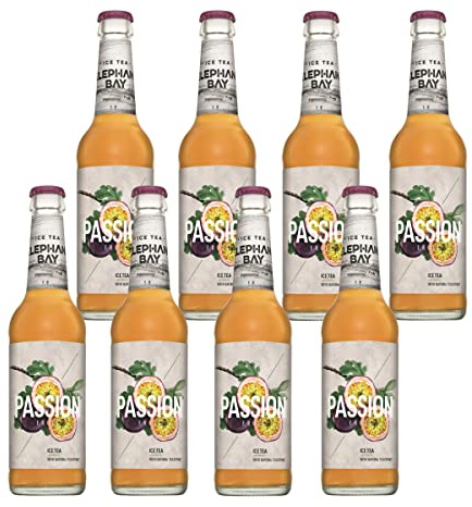 Elephant Bay Ice Tea Passionfruit 8 Flaschen je 0,33l
