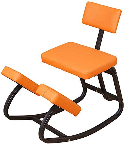 LXX Kniestuhl Ergonomisch Kniehocker Kniestuhl Büro Sitzhocker Bürohocker Hocker Kniebänke für Erwachsene Zur Verringerung von Starken Rücken- und Nackenschmerzen