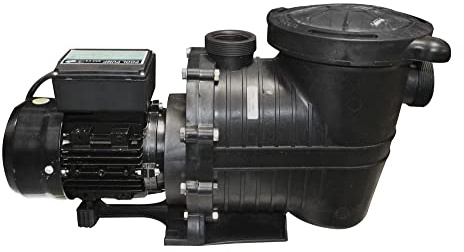 Productos QP Liberty Bomba de Filtro Centrífuga Auto Aspirante para Piscinas Privadas, Filtro 800mm, 1,5 HP, Negro