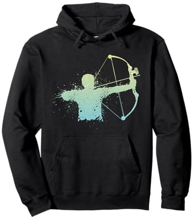 Bogenschießen Bogensport Kinder Jungs Männer Bogenschütze Pullover Hoodie