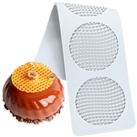 TUKE Stampo in silicone a nido d'ape per decorazione torte fai-da-te a forma di alveare, caramelle, biscotti, ghiaccio, strumenti prod. cioccolato (nido d'ape)