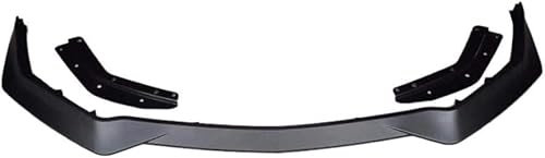 HAIYUN Auto Frontspoiler für Ford Mustang GT Coupe Convertible 2018-2020, Frontstoßstange Splitter Lip Body Kit Splitter Antikollision Front Spoiler Lippe ABS