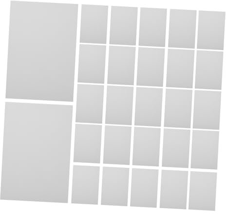 Beaupretty Feuilles Adhésives pour Puzzles A4 Mat, Autocollantes Et Faciles à Appliquer, pour Amateurs De Puzzles, Conservation Rapide Et Protection Optimale, Lot de 50 Feuilles