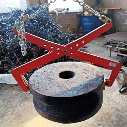 LJTHUU Stone Lifting Clamps Heavy Duty Adjustable Scissor Lifter Clamp for Handling Transporting Concrete Blocks,Special Granite Stone Lifting Tools, Adjustable Scissor Lifting Clamp Plate Lifter,