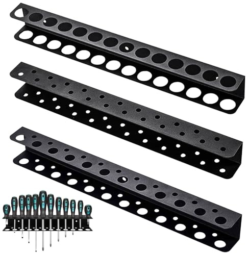 Sertay 2 Stück Zangenschlüssel Organizer, Schraubendreher Zangen Halter, Werkzeug Wandhalterung, Geeignet für Schraubendreher, Ringschlüssel, Zangen, Pinzetten (D)