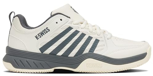 K-Swiss Court Express 2 Clay, Scarpe da Tennis Uomo, Egret Turbulence, 43 EU