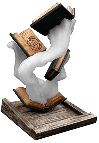 Generic Tour de Dés Magique Grand Livre Tour de Dés de Durable pour Jeux de Rôle sur Table Blanc 8 X 15 X 8 Cm (Genericzc098qbn1s-221220SM01-2)