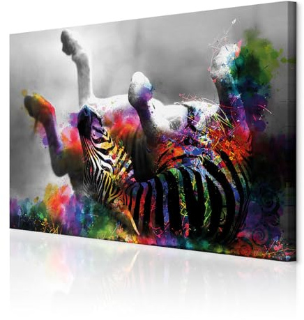 decomonkey Wandbilder Tiere Abstrakt 120x80 cm 1 Teilig Leinwandbilder