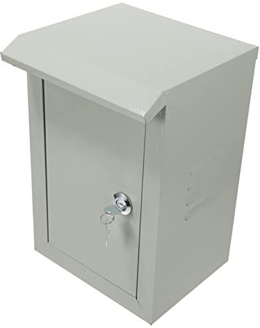 jojofuny Outdoor Electrical Box for Junction Use Weatherproof Outdoor Cable Box Enclosure Lock