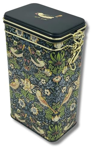 MediMuc Lata de almacenamiento – Ladrón de fresas – Lata de café, lata de té – RidolinEdition – en relieve y lacada – Dimensiones: 11 × 18 × 7,4 cm Volumen aprox. 1,5 L