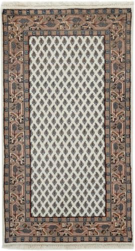 Nain Trading Indo Mir 71x137 Handgeknüpft Orientteppich Läufer Teppich Wolle Indien