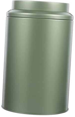 LOORGVEL Contenitore per tè in Latta Coperchio Scatola per tè Sfuso in Contenitore per Alimenti Apertura Ampia per Facilitare Riempimento e Conservazione caffè Caramelle e Altri Oggetti