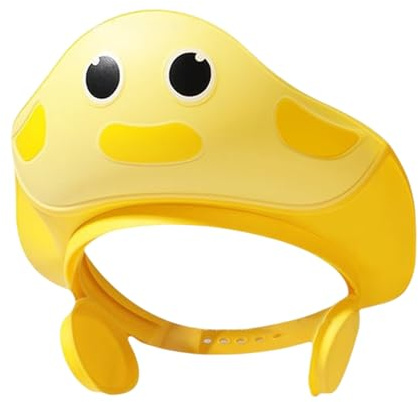 Cuffia Per Shampoo Per Bambini - Visiera Da Bagno Per Cartoni Animati, Protezione Per Le Orecchie Impermeabile Per Bambini, Cappello Da Doccia Pieghevole Regolabile | Comodo Lavaggio Dei Capelli Per I