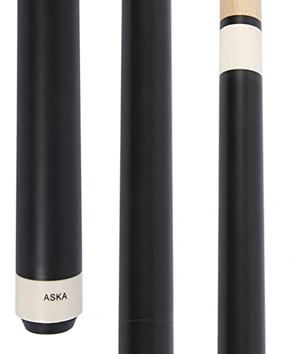 ASKA 25-Ounce Heavy Hitter Matte Jump Break Cue Stick JBC, 3pc Cue, Jump/Break Cue. 14-mm Tip, Hard Rock Canadian Maple Shaft