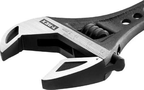 Kraftool Rollgabelschlüssel T-Rex, 300 mm / 12 Zoll, SW 53 mm, verstellbar