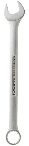 Craftsman Combination Wrench Set, SAE, 1-1/4-Inch (CMMT44708)