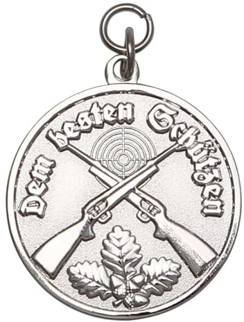 Deitert Medaille - Dem besten Schützen Silber