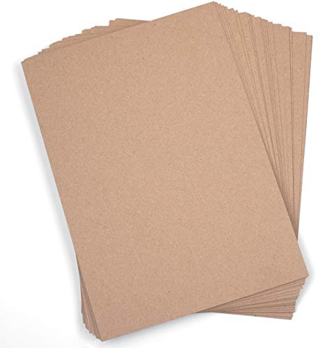 House of Card & Paper Brown Kraft Card 280gsm A4 x 100 sheets