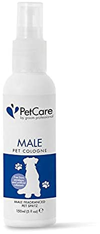 Pet Care By Groom Professional Fresh Male Cologne 150 ml | Dog Perfume | Dog Cologne |Spray for Dogs | Long lasting Scent |