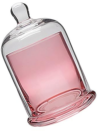 TOPPERFUN Essential Oil Mask Aromatherapy Glass Candle Stick Home Decorative Candle Holder Windproof Multi