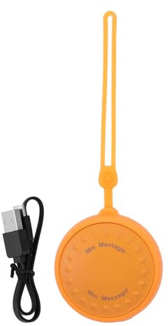 Massaggiatore per Dita, Mini Massaggiatore per Mani Sfera per Massaggio Portatile Ricaricabile Tramite USB Strumento Elettrico per Massaggio di Dita e Palmo per il Rilassamento