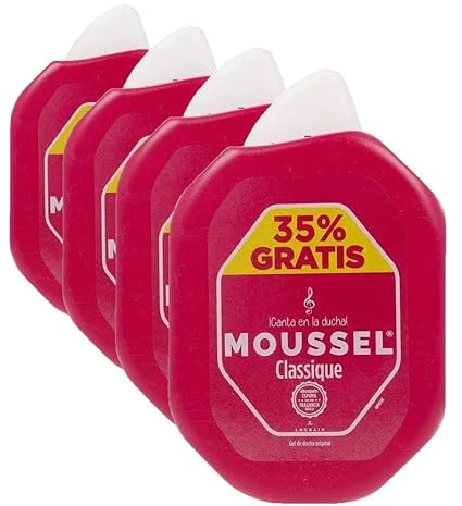 MOUSSEL GEL 650 ML CLASSIC$+250ML (Paquete de 4)