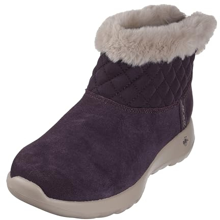 Skechers Women's On-The-Go Joy - Snow Day, Plum, 9