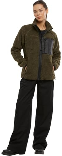 Brandit Women Teddyfleece Jacket 15Y, Farbe: olive, Größe: S