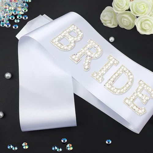 Braut Schärpe,Fabulous Schärpe,Accessoires für Bride to Be,Frauen Junggesellinnenabschied Set für Bachelorette Party und Hochzeitsfotografie