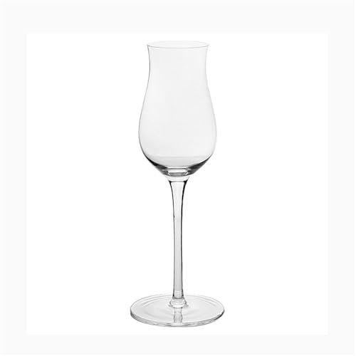 RUNZE765Z Champagne Flutes High Footed Champagne Glass, 1 Pcs Tulip Champagne Flute, 4.73 oz Capacity, Perfect for A Birthday Party With Classmates Champagne Glasses
