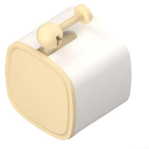 Pulsador de botón de robot inteligente, para control remoto y activación por voz, para cafetera, interruptor de luz, dispositivos electrónicos y más, 48 x 37 x 33 mm (amarillo)