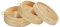 Chinese Dumplings Bamboo Steamer Cooker, 15/20/25/30 cm with Lid, Bamboo Steamer Basket, Ideal for Best for Dim Sum, Vegetables(30cm Cover)