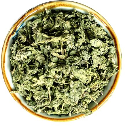 Té De Menta Piperita Té De Menta Seca Té Verde De Hojas Sueltas Para Evacuar El Viento Y El Calor Hierbas Mentafollia Se Puede Usar Para Preparar Bebidas Frías Postres Y Condimentos (50g)