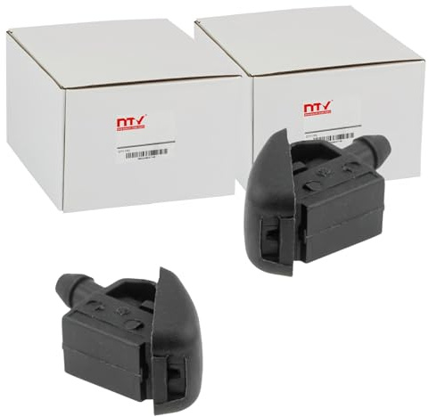 2x NTY Waschwasserdüse | 2x Eds-Sk-013 passend für Fabia Octavia Polo