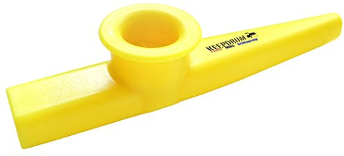 keepdrum Kazoo Tröte Gelb Musikinstrument für Kinder