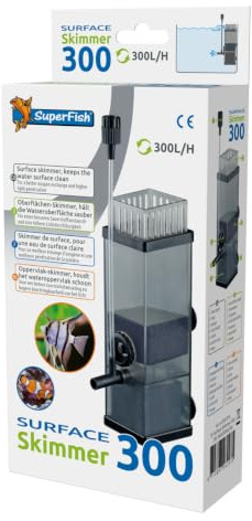 Superfish Oppervlakteskimmer 300-300L/h - 5 x 4 x 15,5 cm