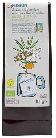 TE ROOIBOS con algas marinas 100gr. BIO VEGAN