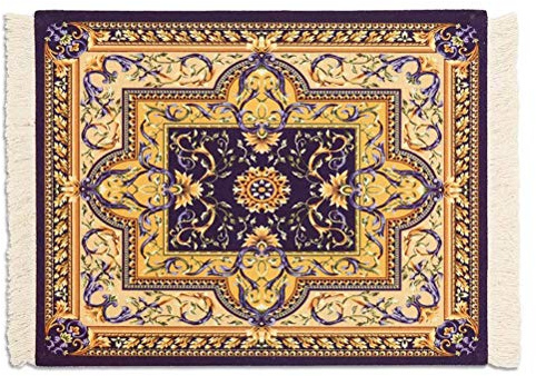 ZHOUJIE Teppich-Mauspads, Orientteppich-Mauspad, gewebtes Mauspad, Perserteppich-Mauspad, orientalischer -Teppich Computerzubehör
