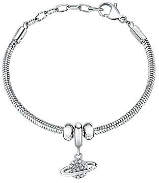 Morellato Drops Bracciali Donna in Acciaio, Cristalli - SCZ1282